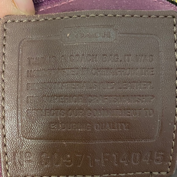 Coach Multicolor Patchwork Tote - Picture 14 of 16